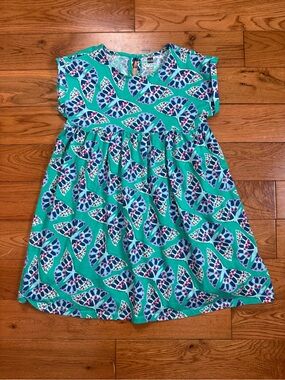 Tea Collection “Kaleidoscope” Butterfly Print Short Sleeve Dress